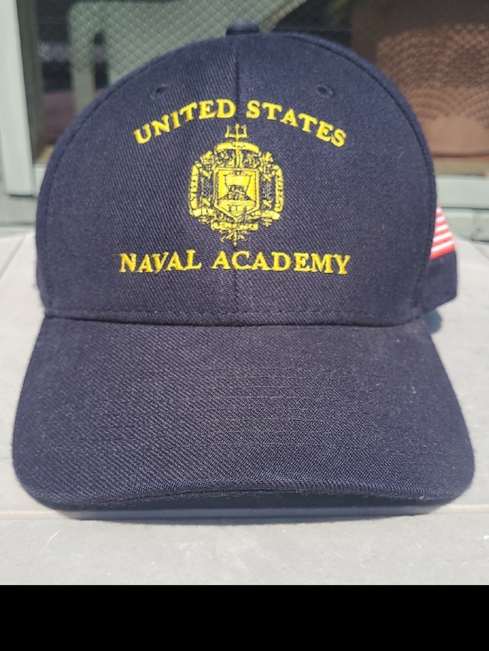 New Authentic Midshipman USNA Naval Academy Crest Hat
